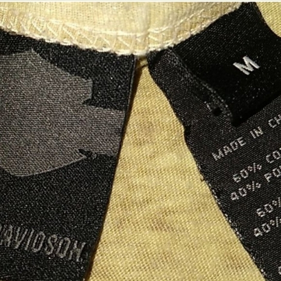 HARLEY DAVIDSON OPEN BACK BURNOUT TANK TOP EUC - Picture 3 of 5